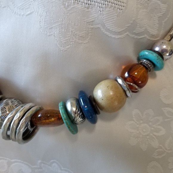 Mixed Media Necklace - Picture 5 of 6